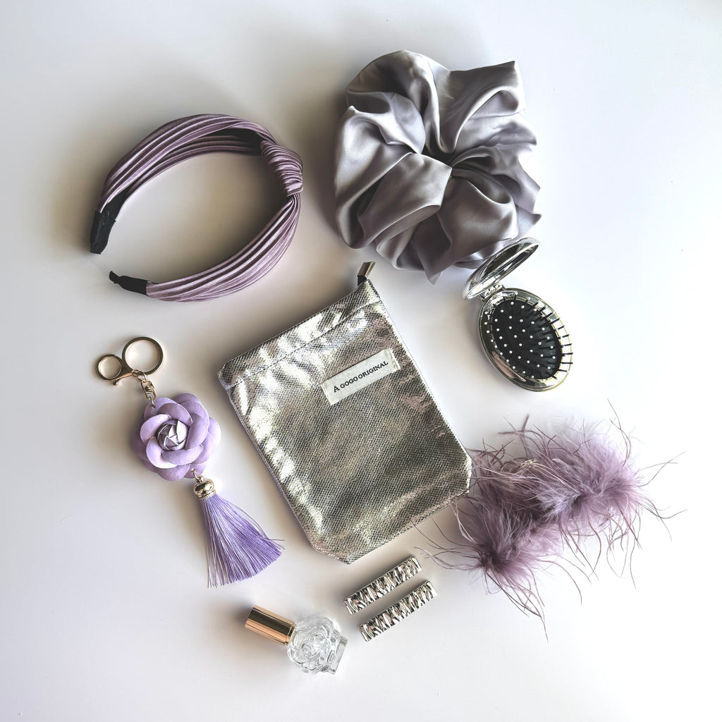 Glam Purple & Silver