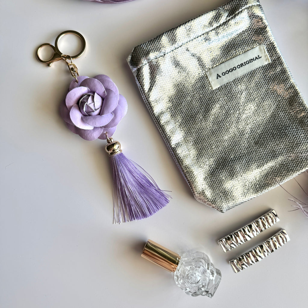 Glam Purple & Silver