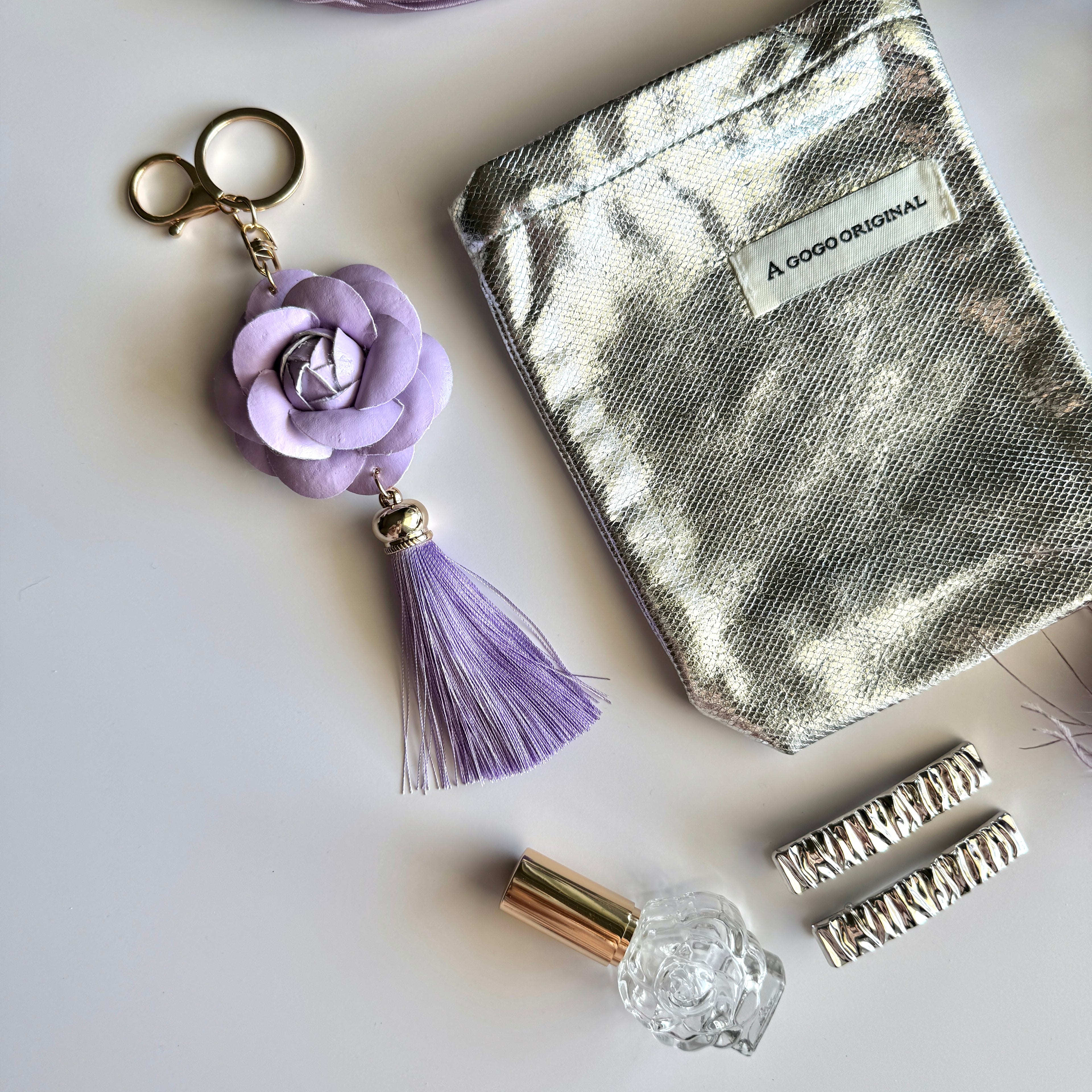 Glam Purple & Silver