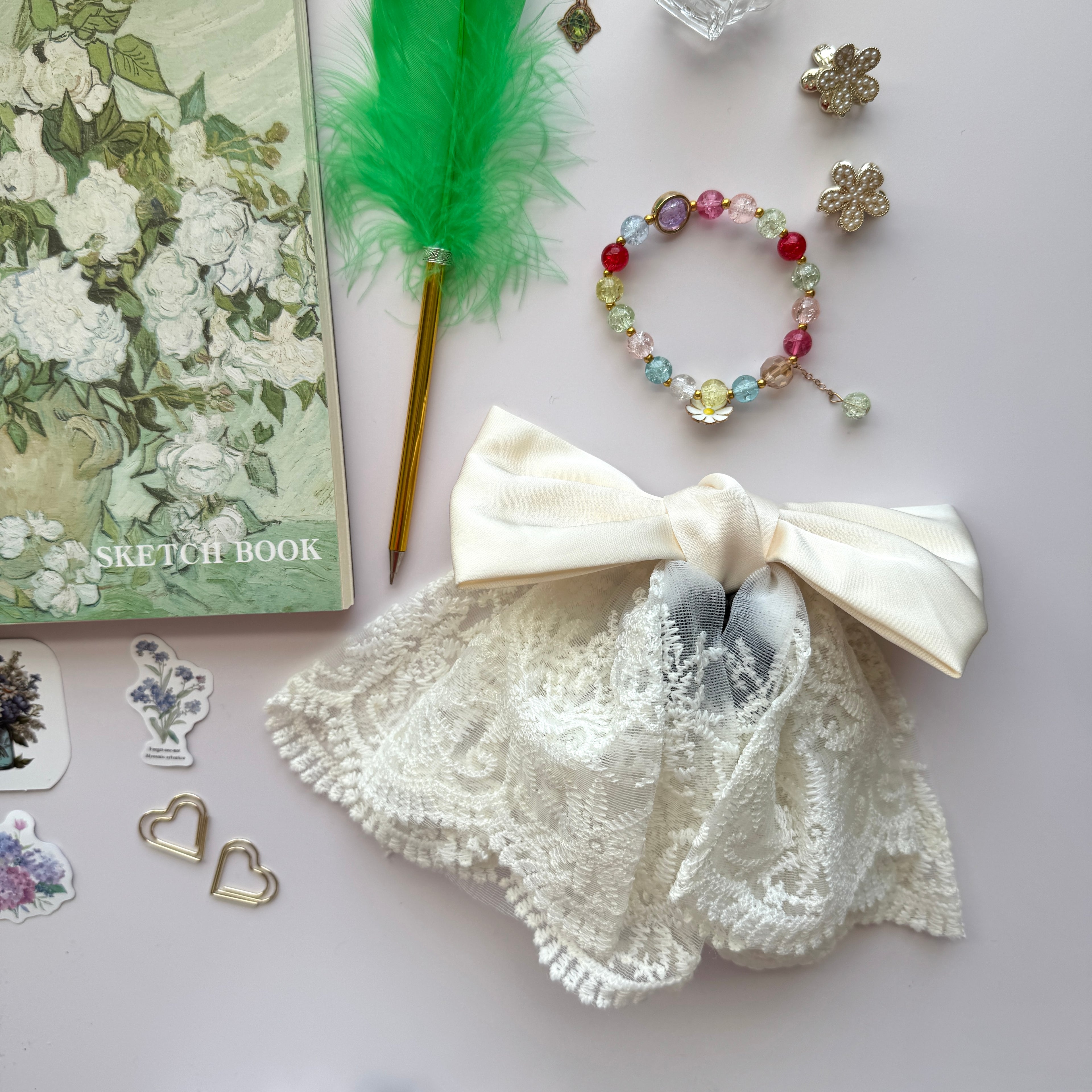 White Roses Set