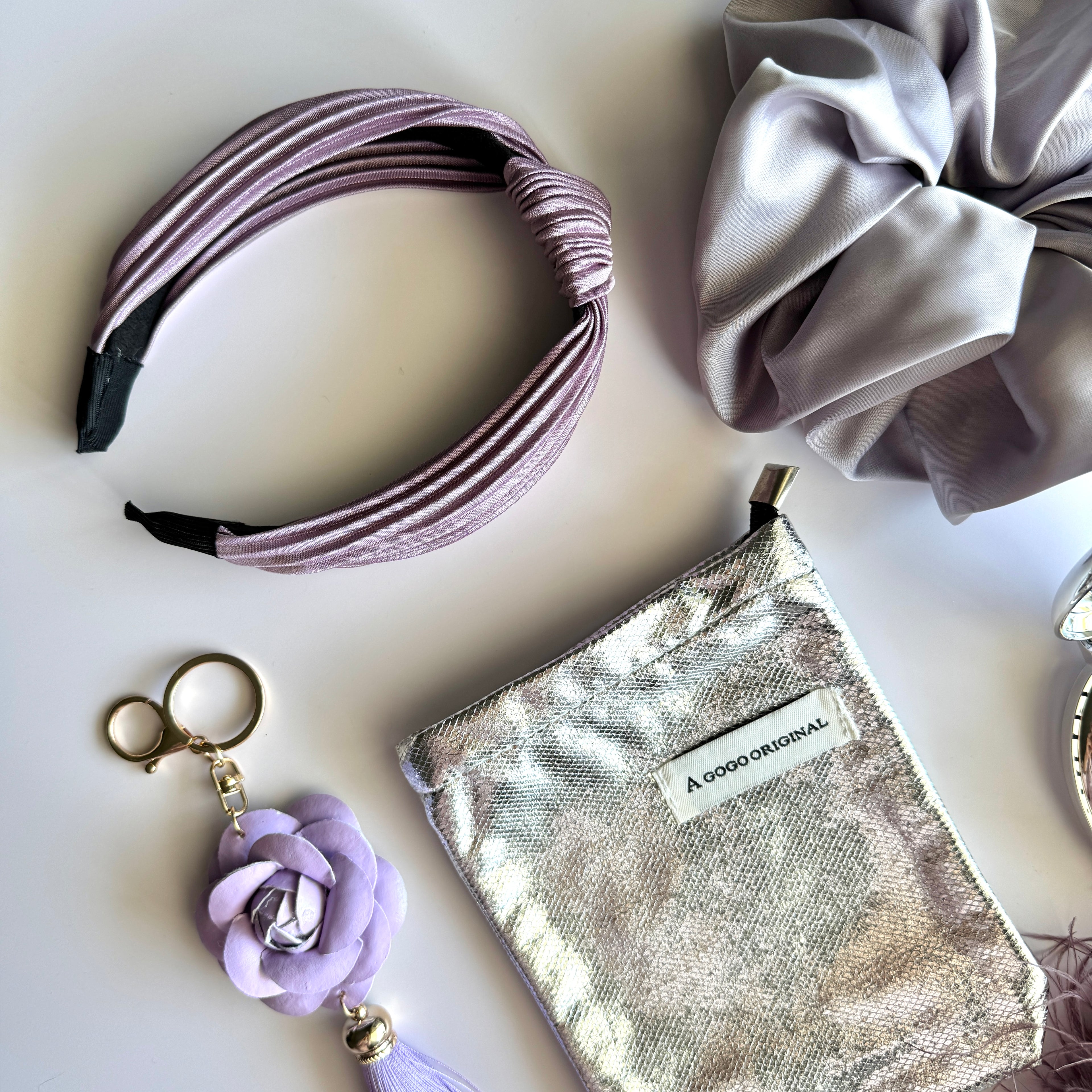Glam Purple & Silver