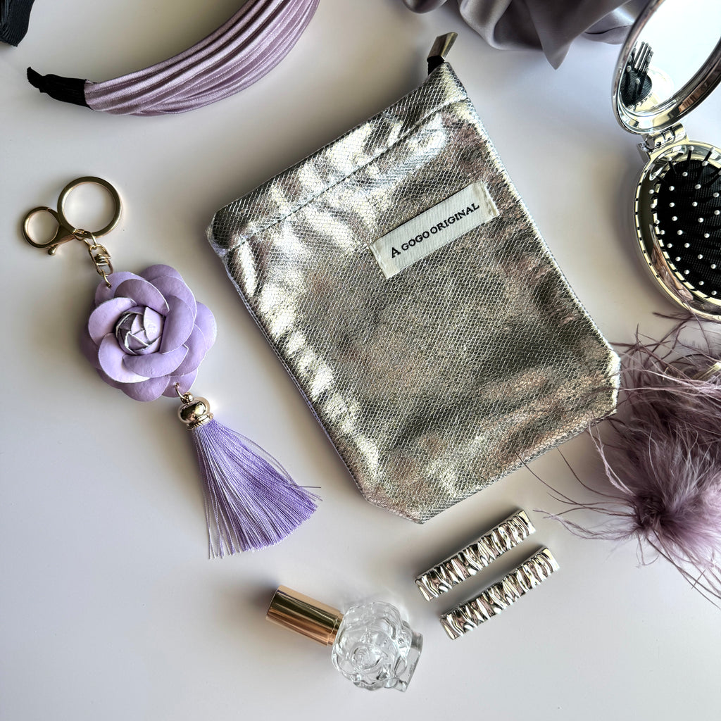 Glam Purple & Silver