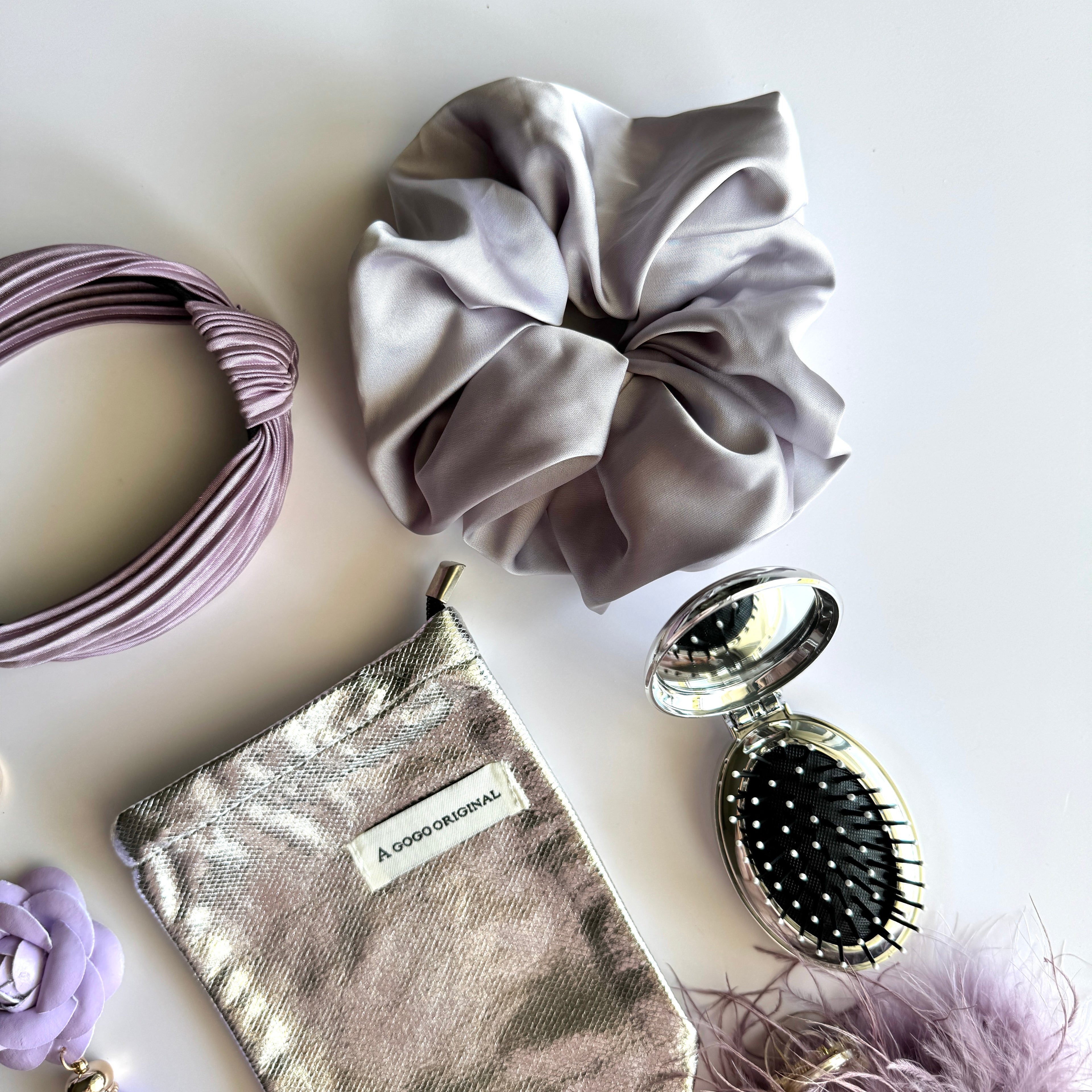 Glam Purple & Silver