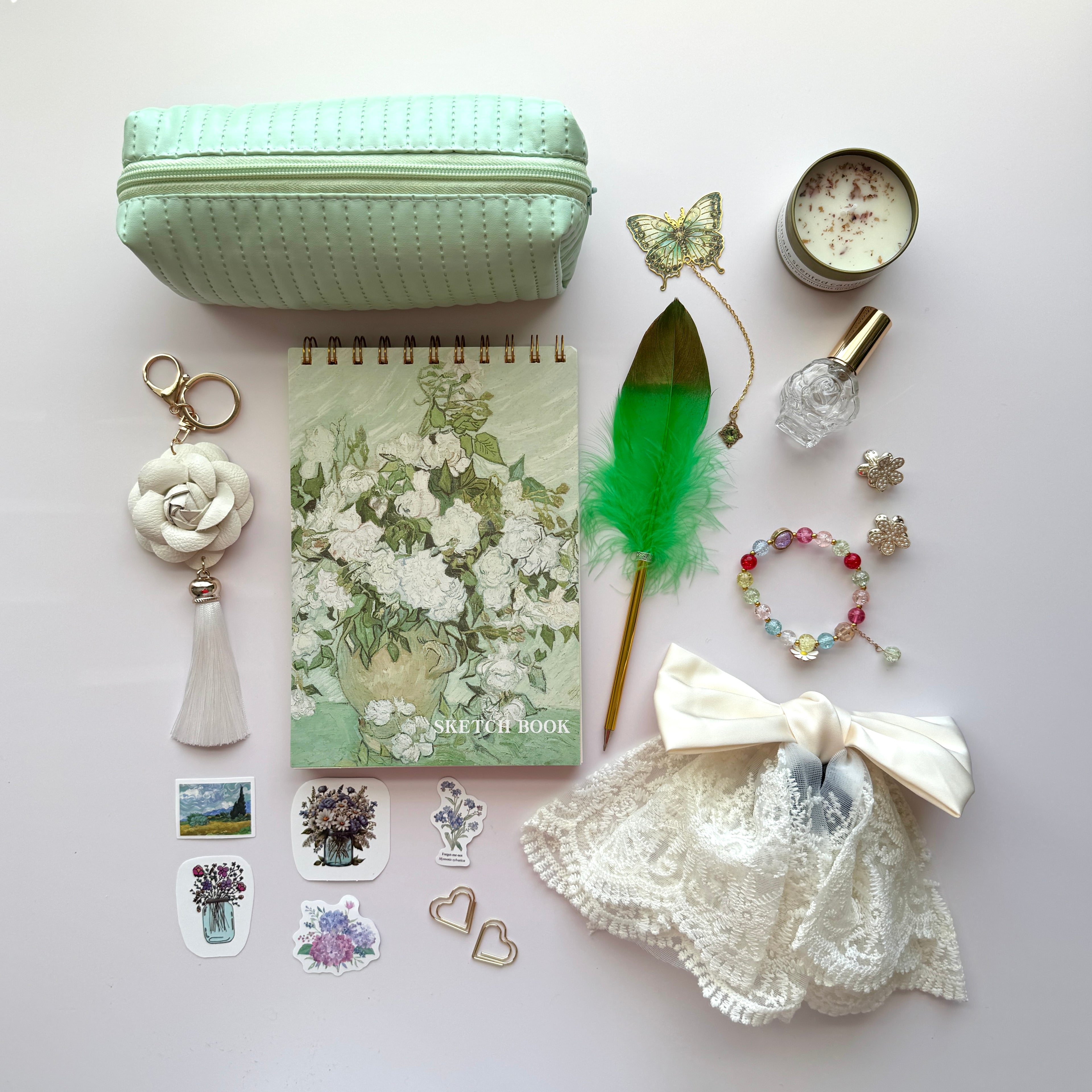 White Roses Set
