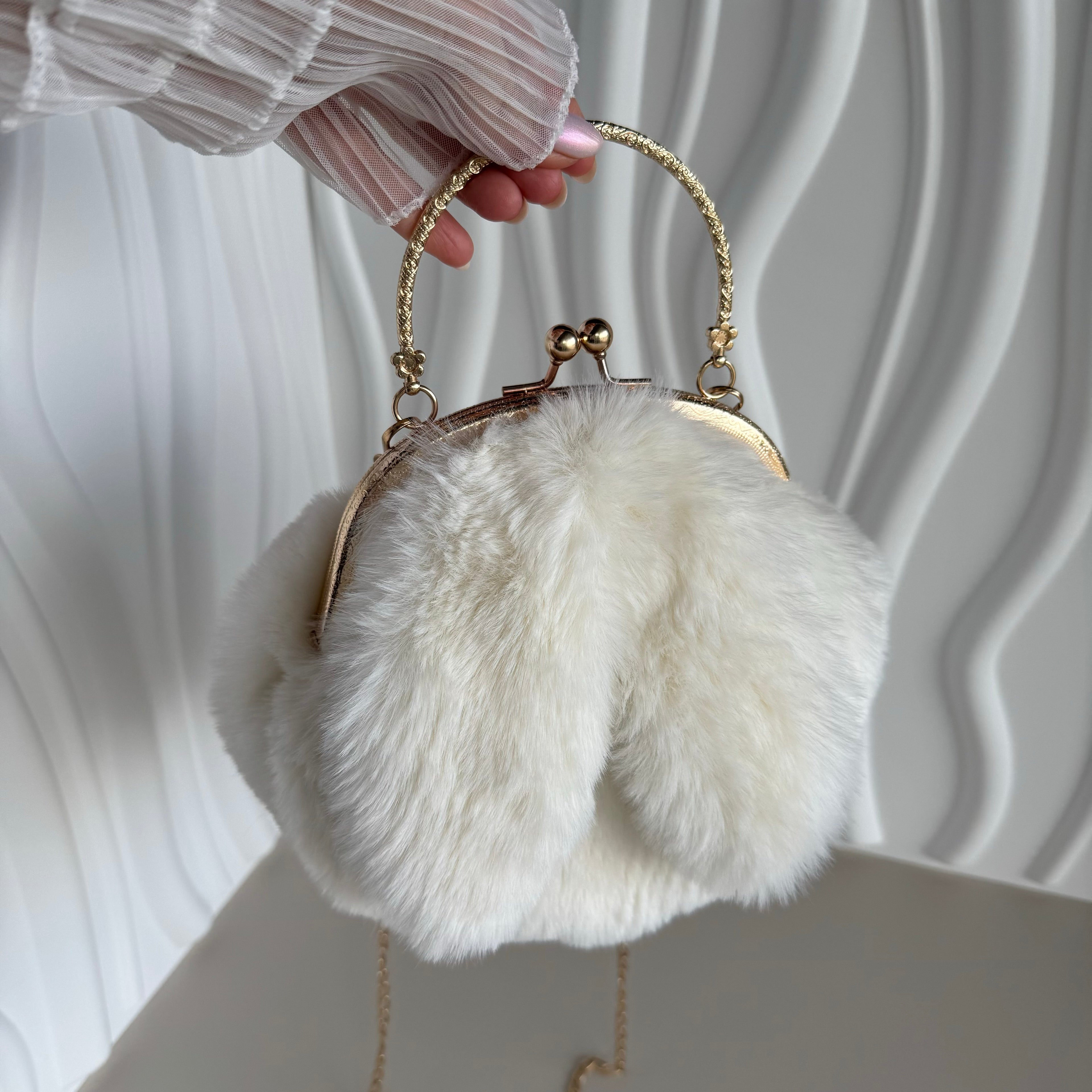 Fluffy Bunny Purse
