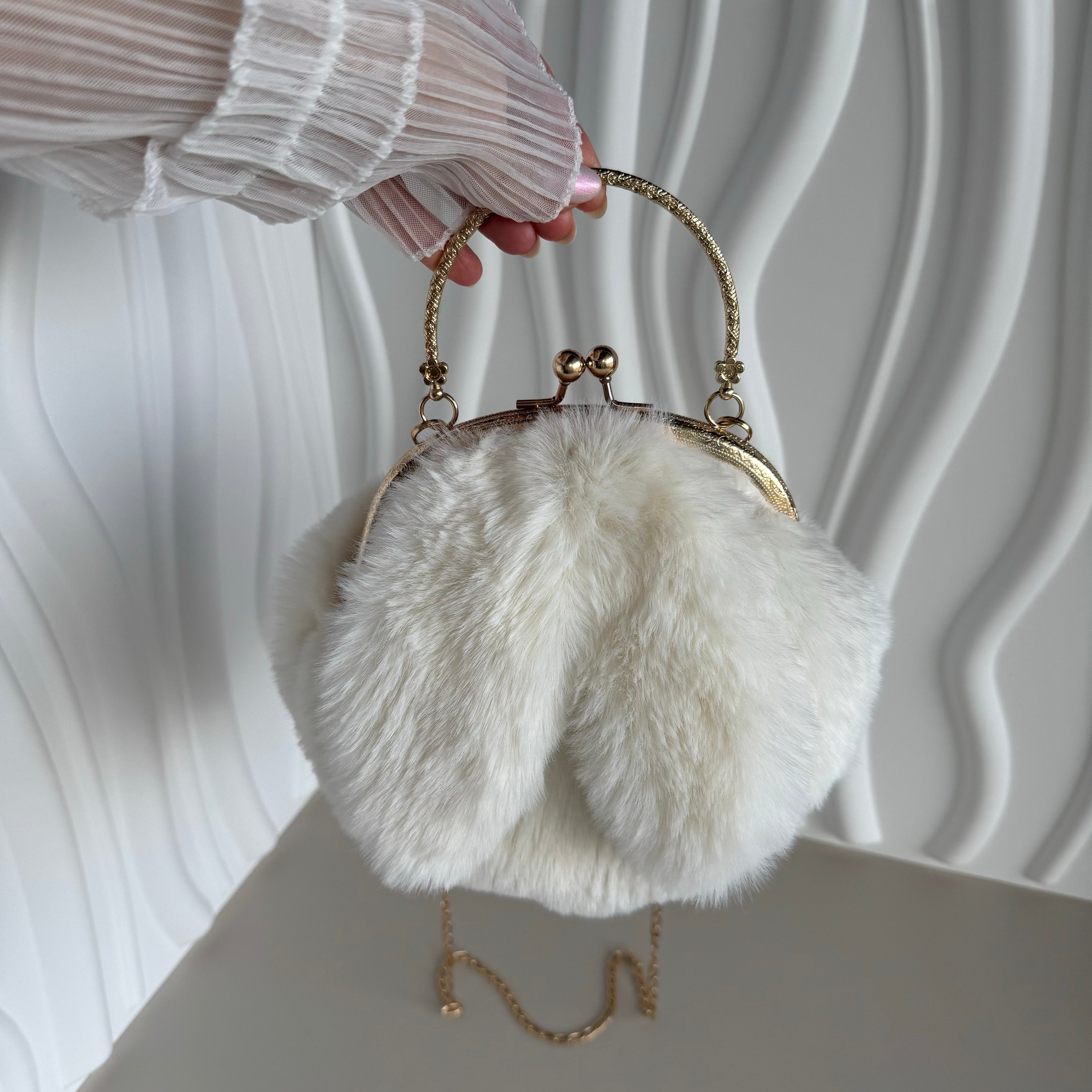 Fluffy Bunny Purse