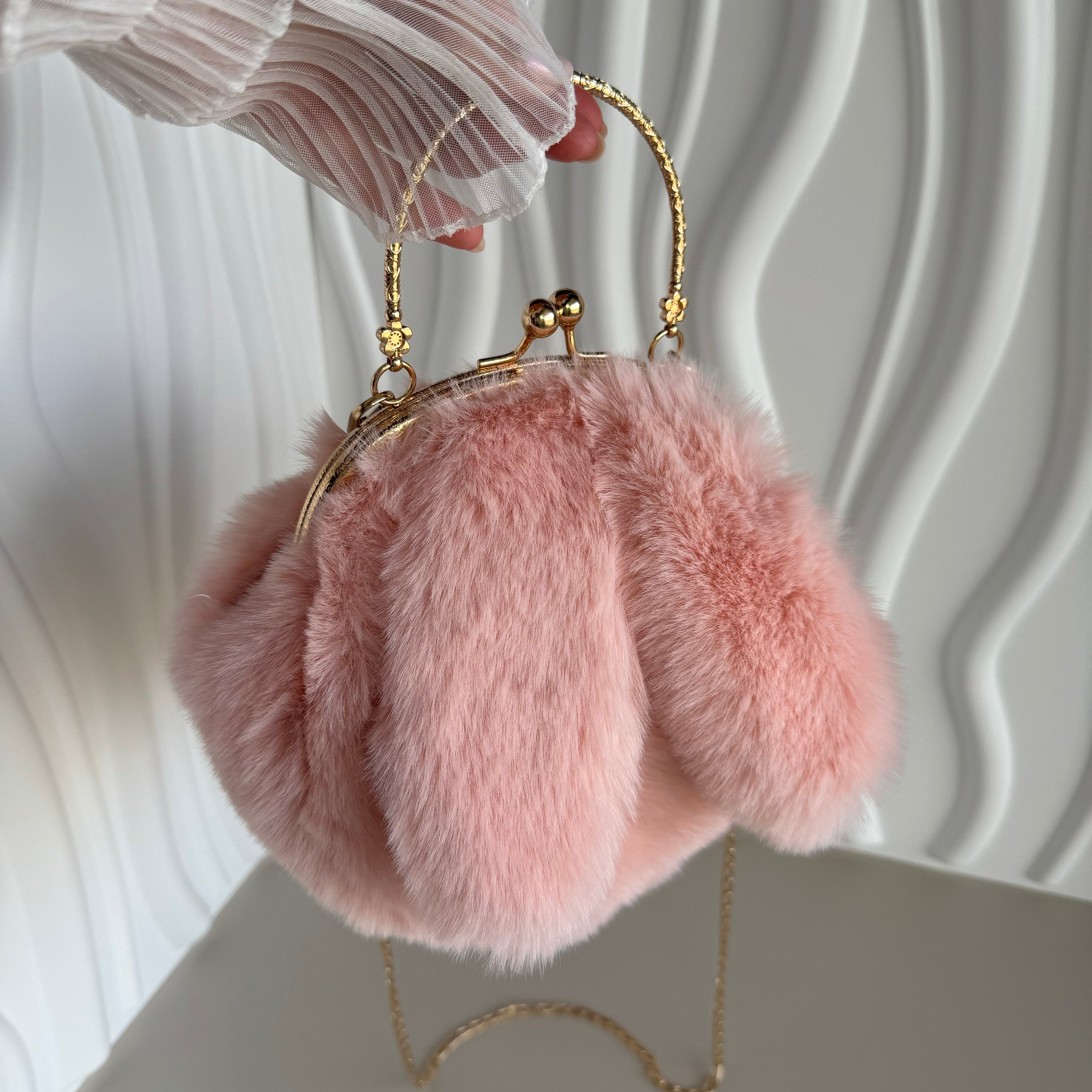 Fluffy Bunny Purse