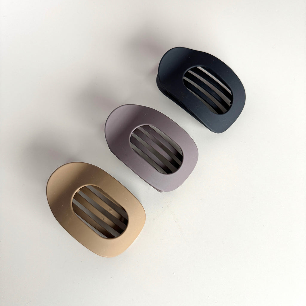 Matte Hair Claw Set (3 pcs)