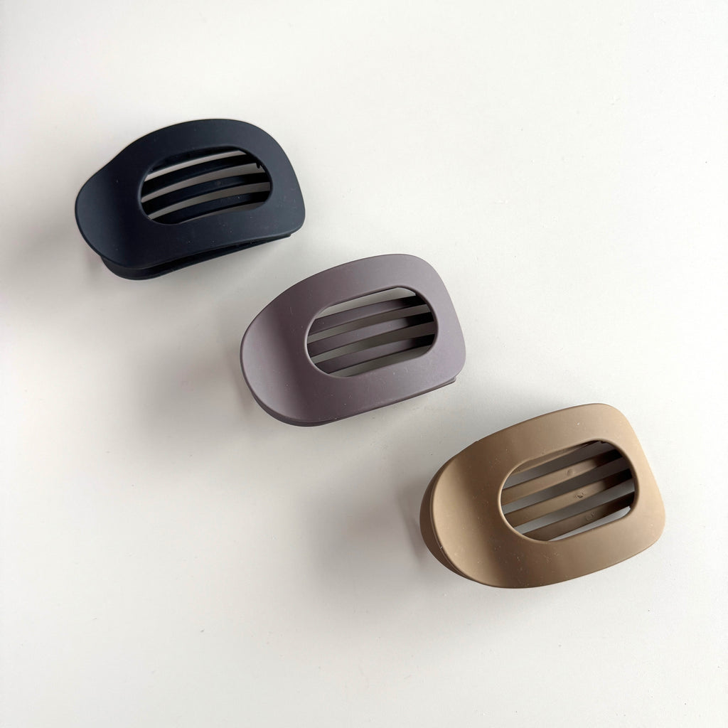Matte Hair Claw Set (3 pcs)