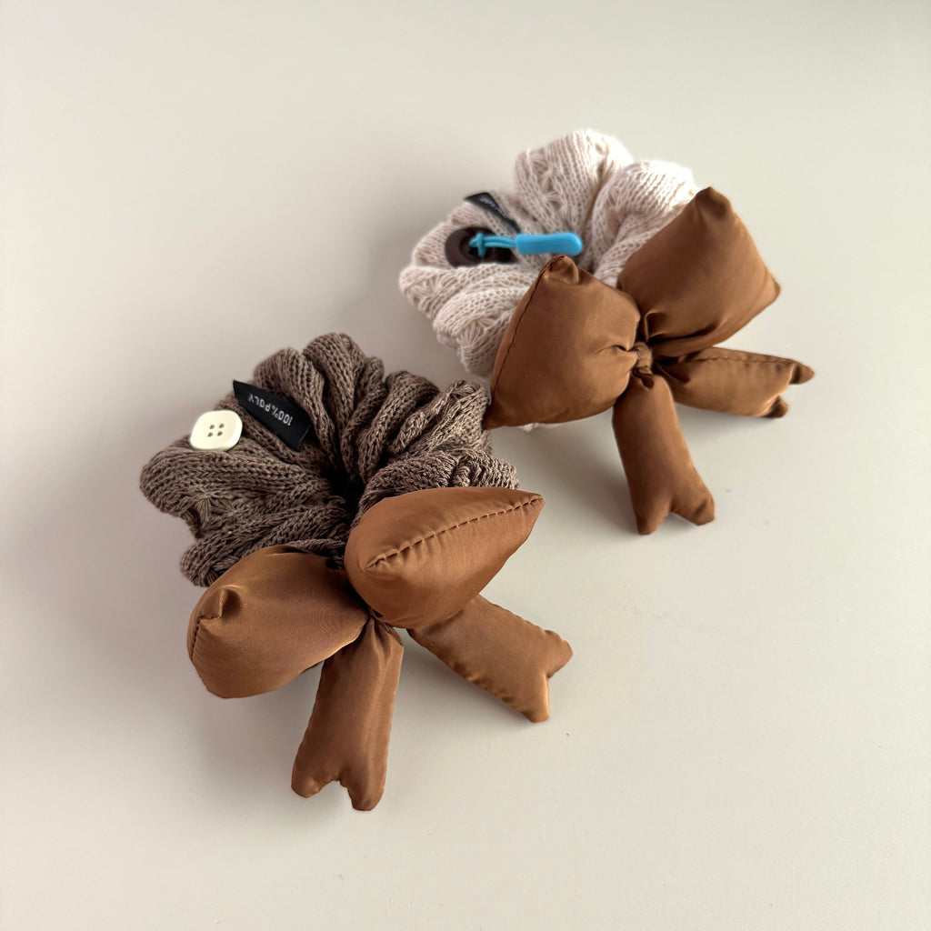 Cozy Bow Scrunchie