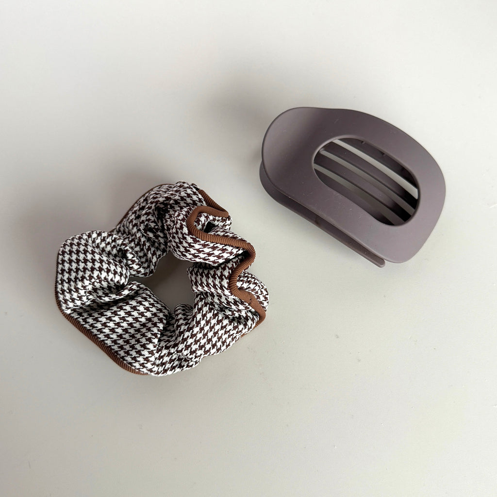 Matte Clip & Scrunchie Duo