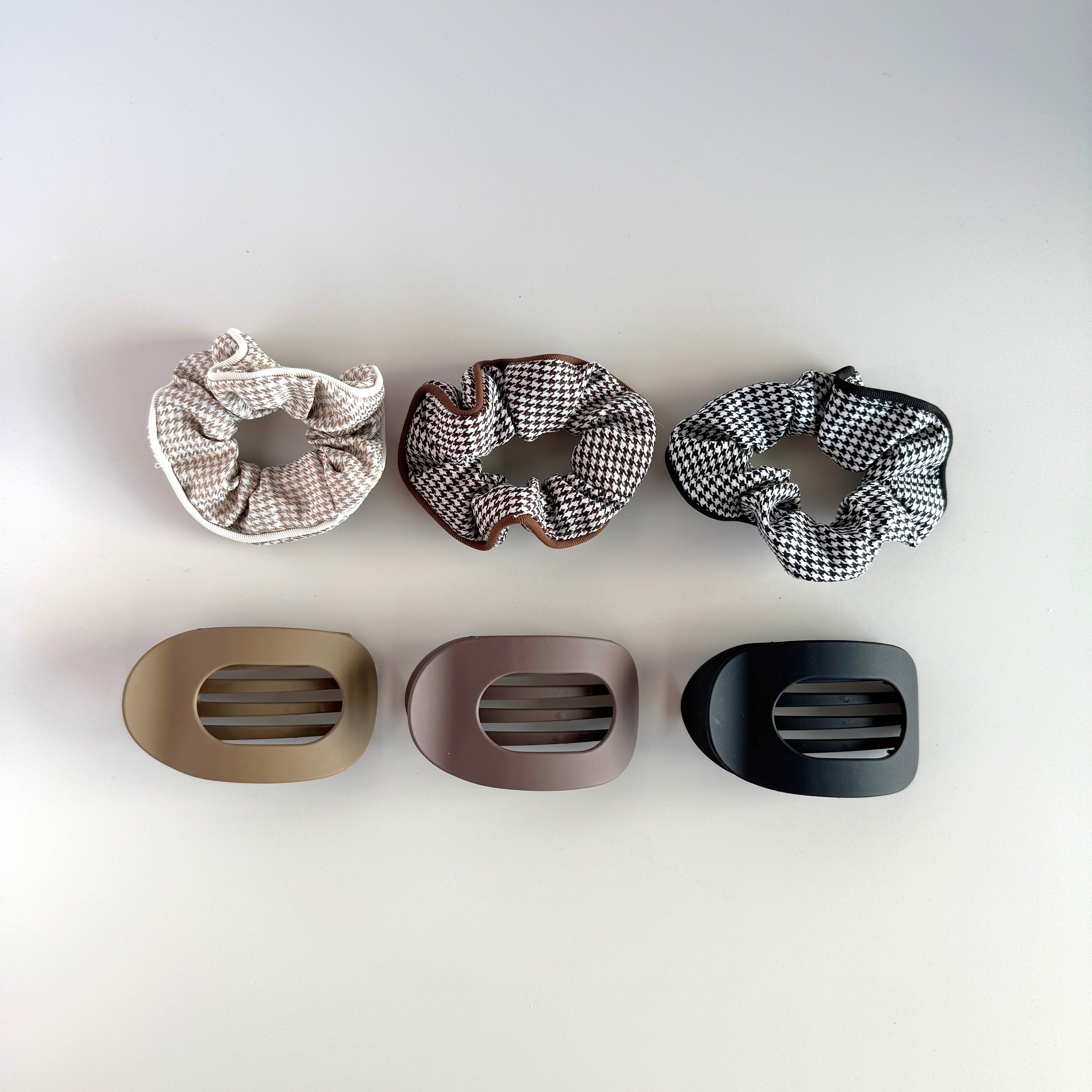 Matte Clip & Scrunchie Duo