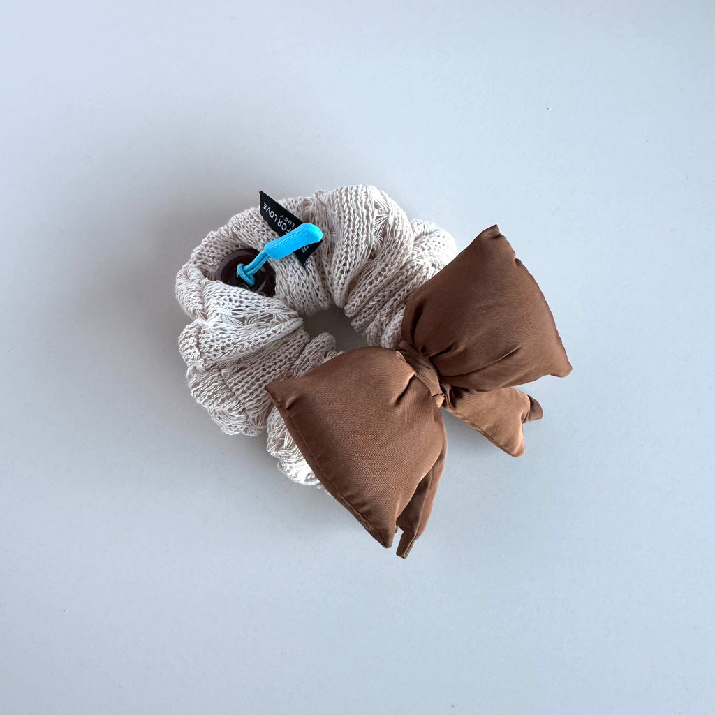 Cozy Bow Scrunchie