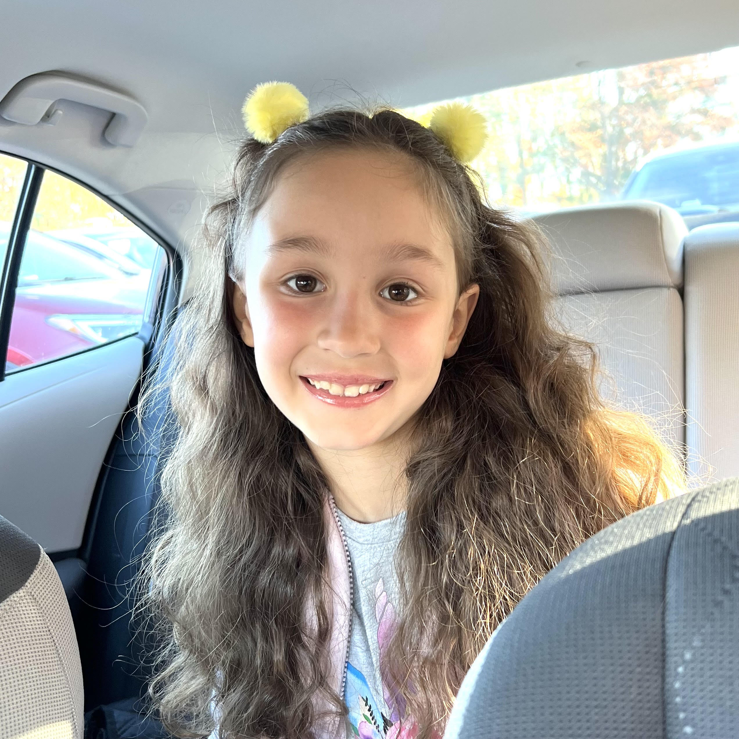 Fluffy Pom-Pom Hair Ties (Set of 2)